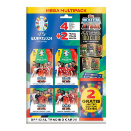 UEFA EURO 2024 Trading Cards 100 Club Mega Multipack *German Edition*